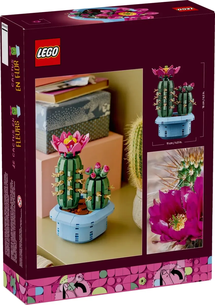 Конструктор LEGO Botanicals Квітучий кактус (11509) — фото 8