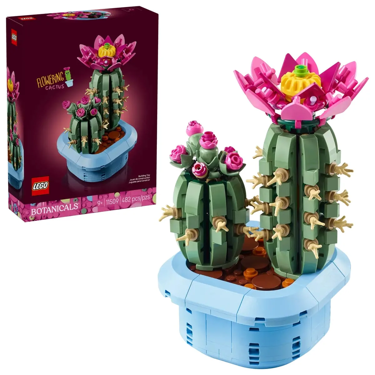Конструктор LEGO Botanicals Квітучий кактус (11509) — фото 11