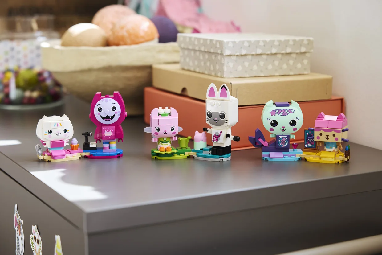 Конструктор LEGO Gabby's Dollhouse Друзі-коти Ґаббі з цеглинок (11215) — фото 3
