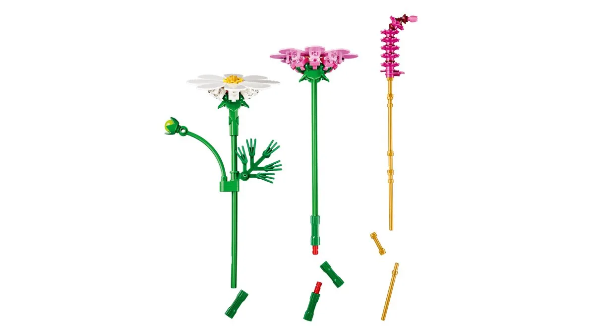 Конструктор LEGO Botanicals Цветы космеи (11514) — фото 4