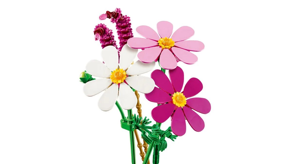 Конструктор LEGO Botanicals Цветы космеи (11514) — фото 5