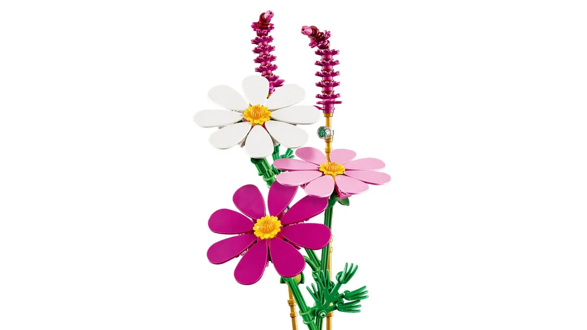 Конструктор LEGO Botanicals Цветы космеи (11514) — фото 6