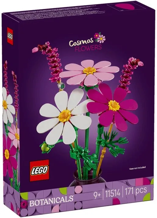 Конструктор LEGO Botanicals Цветы космеи (11514) — фото 10
