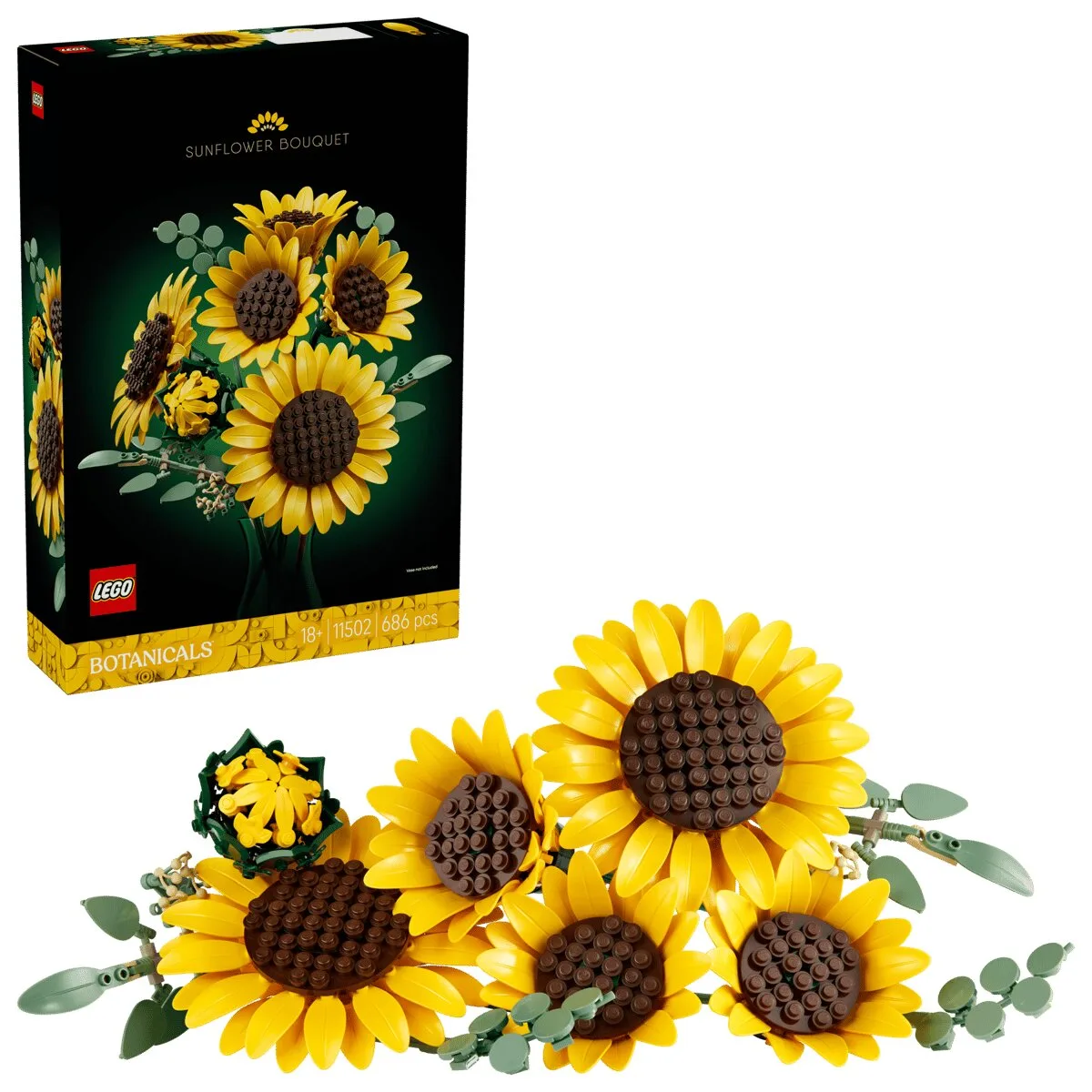 Конструктор LEGO Botanicals Букет соняшників (11502) — фото 16