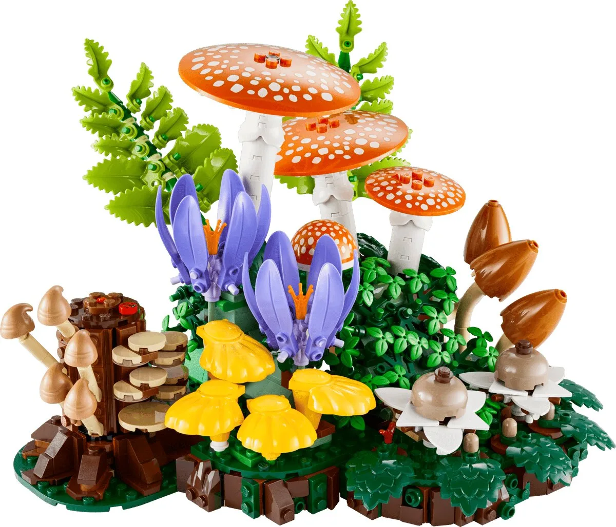 Конструктор LEGO Botanicals Лісові гриби (11505)