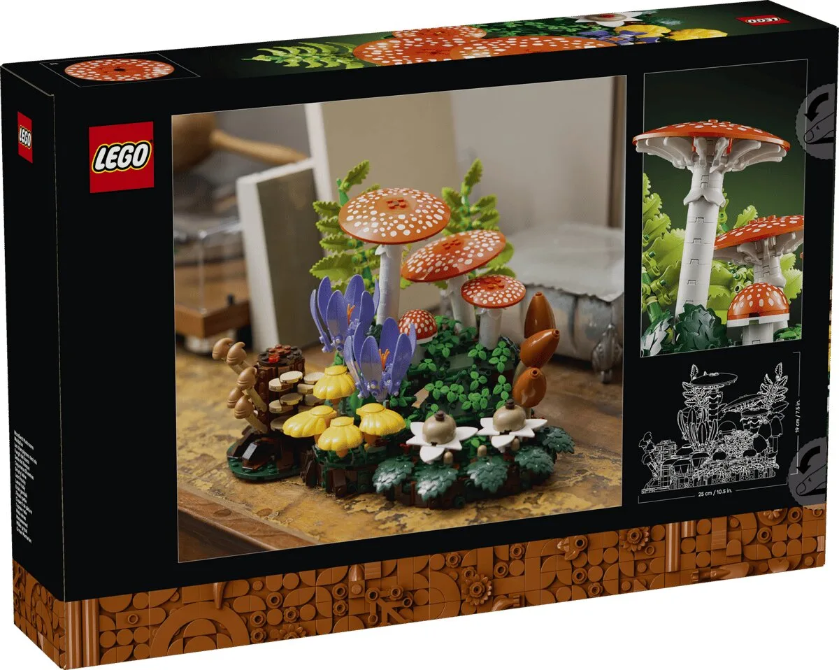 Конструктор LEGO Botanicals Лісові гриби (11505) — фото 12