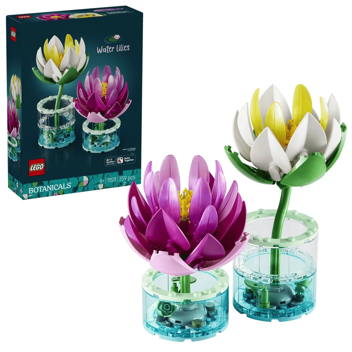 Конструктор LEGO Botanicals Кувшинки (11511) — фото 2