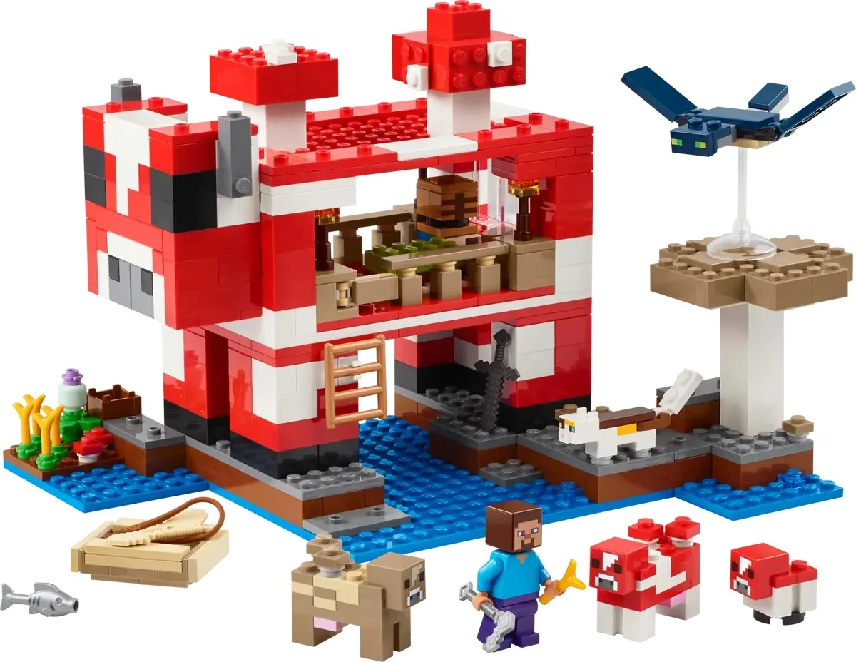 Конструктор LEGO Minecraft Будинок грибної корови (21270)