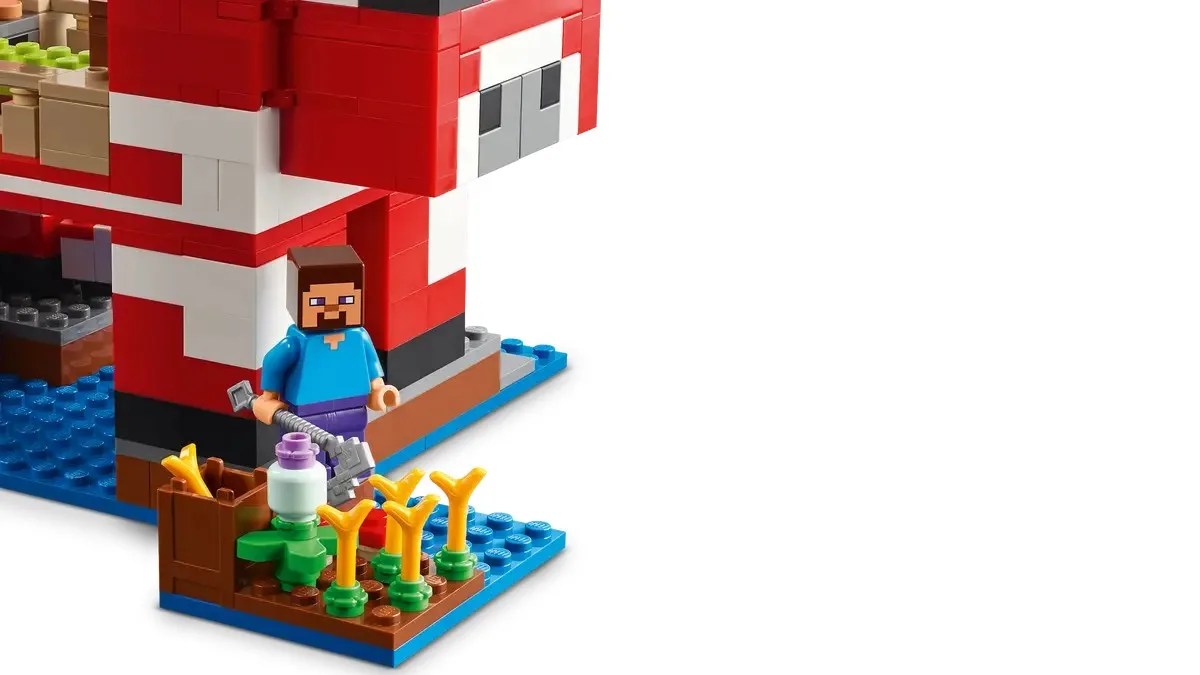 Конструктор LEGO Minecraft Будинок грибної корови (21270) — фото 3