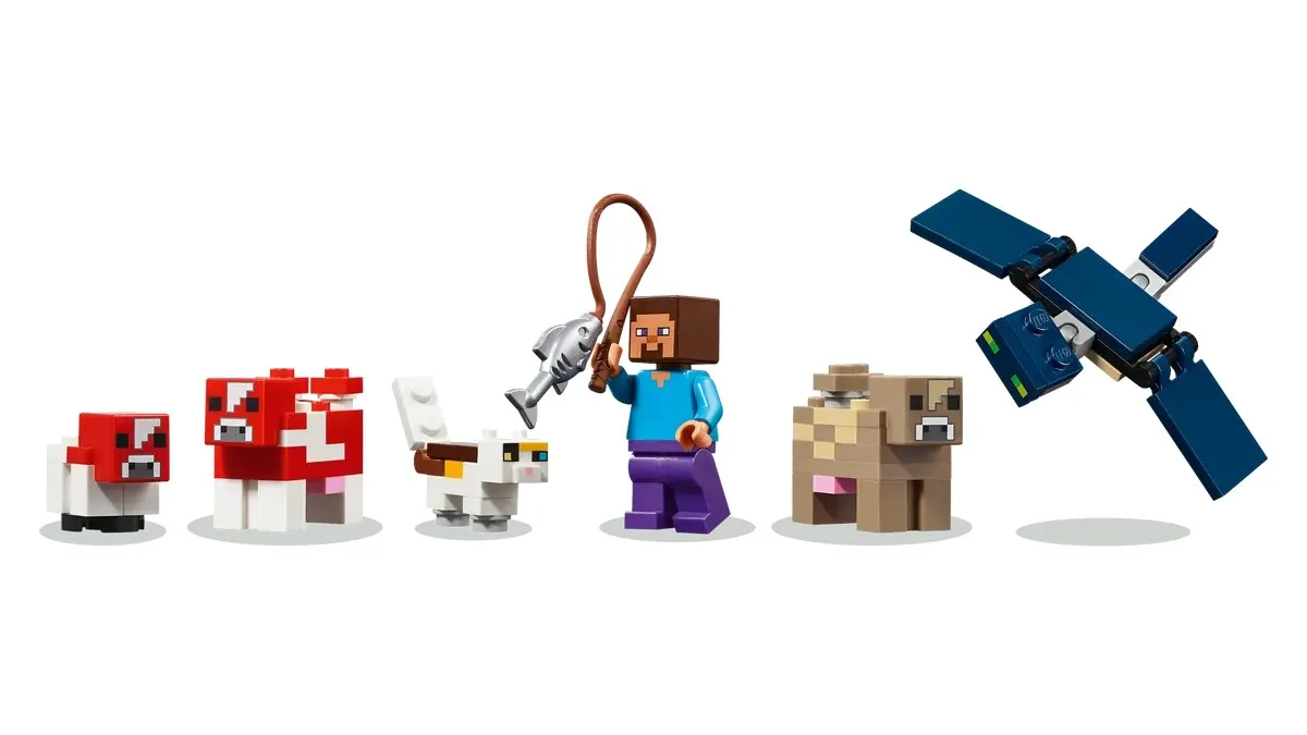 Конструктор LEGO Minecraft Будинок грибної корови (21270) — фото 5