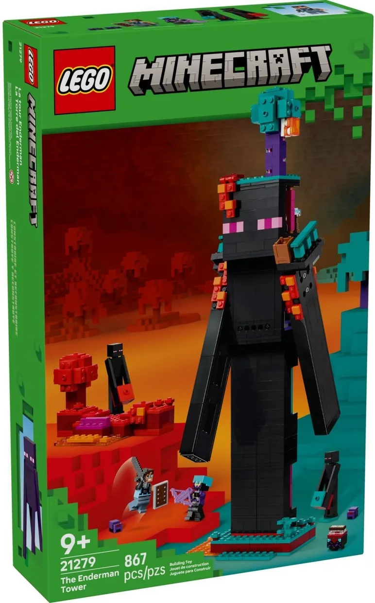 Конструктор LEGO Minecraft Башня Эндермена (21279) — фото 11