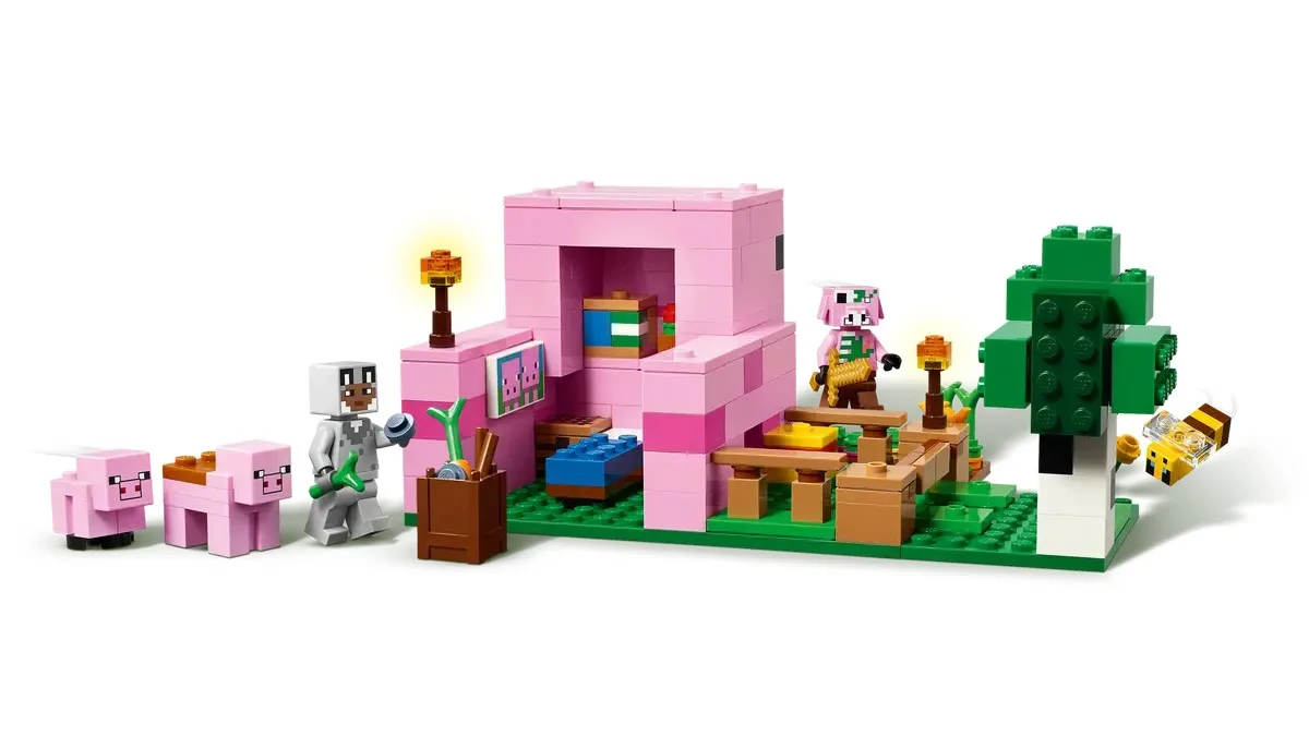 Конструктор LEGO Minecraft Будинок для поросят (21268) — фото 3