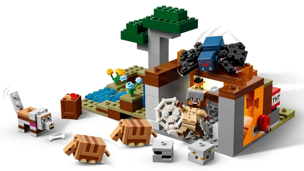 Конструктор LEGO Minecraft Шахтна експедиція броненосців (21269) — фото 2