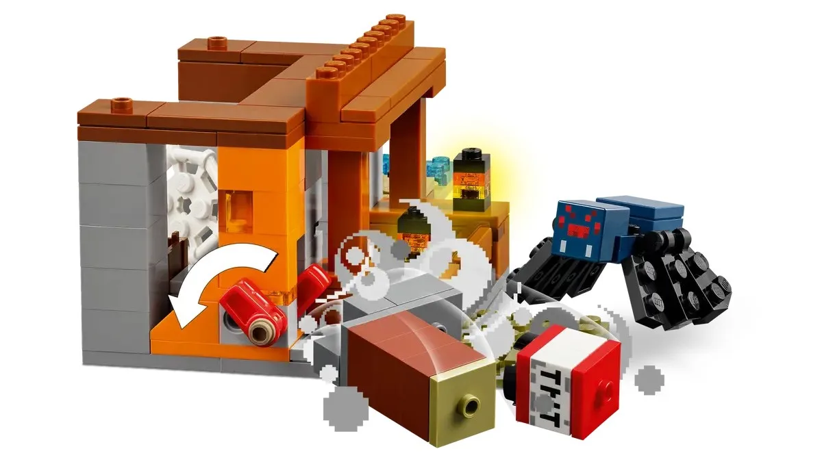 Конструктор LEGO Minecraft Шахтна експедиція броненосців (21269) — фото 4