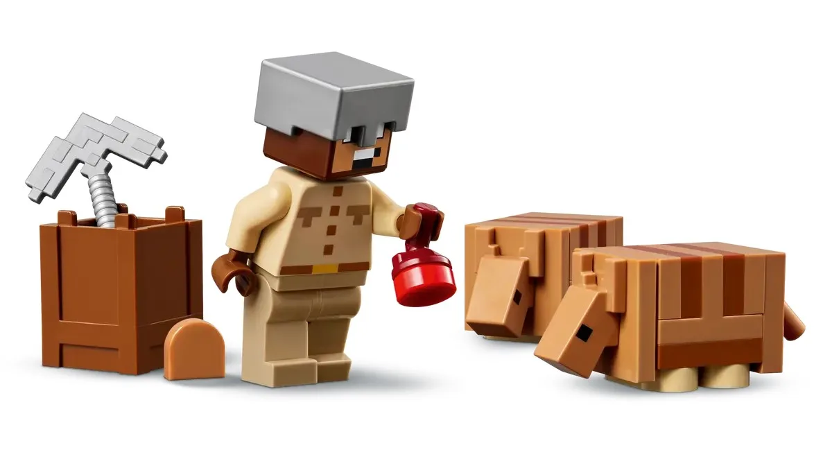 Конструктор LEGO Minecraft Шахтна експедиція броненосців (21269) — фото 5