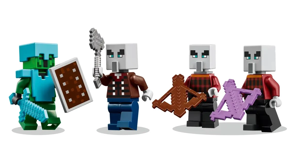 Конструктор LEGO Minecraft Пустынный патруль иллагеров (21267) — фото 4
