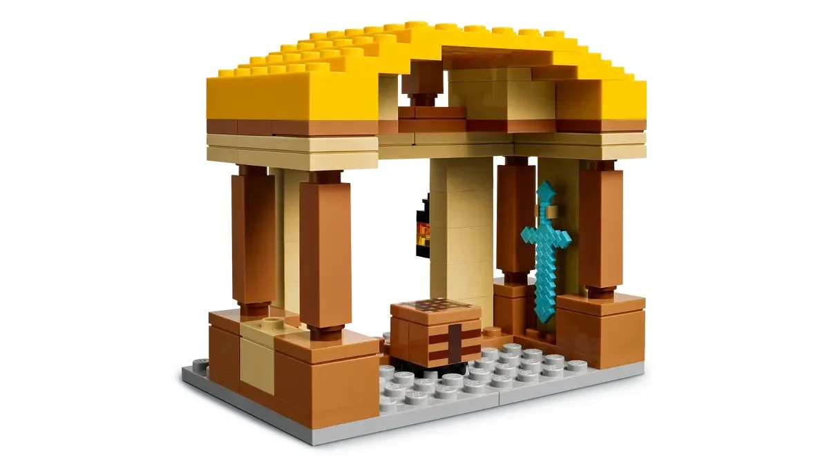 Конструктор LEGO Minecraft Нападение гаста-воздушного шара на деревню (21273) — фото 5