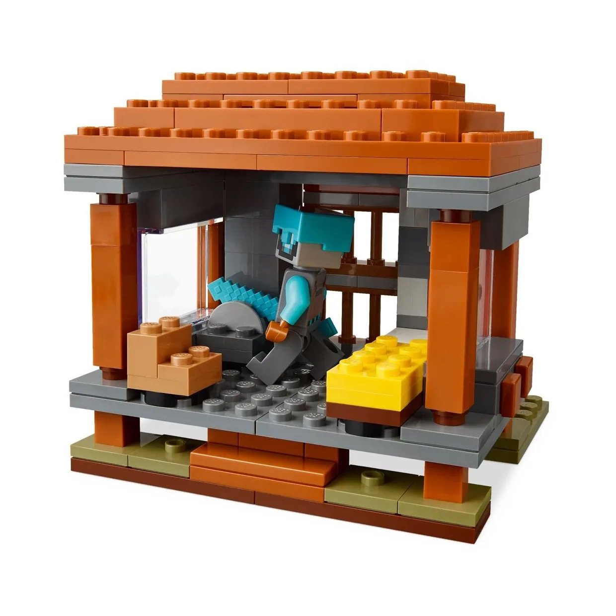 Конструктор LEGO Minecraft Аванпост разбойников и разоритель (21278) — фото 6