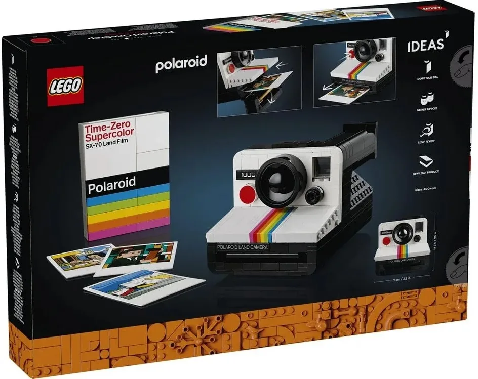 Конструктор LEGO Ideas Фотоапарат Polaroid OneStep SX-70 (21345) — фото 12