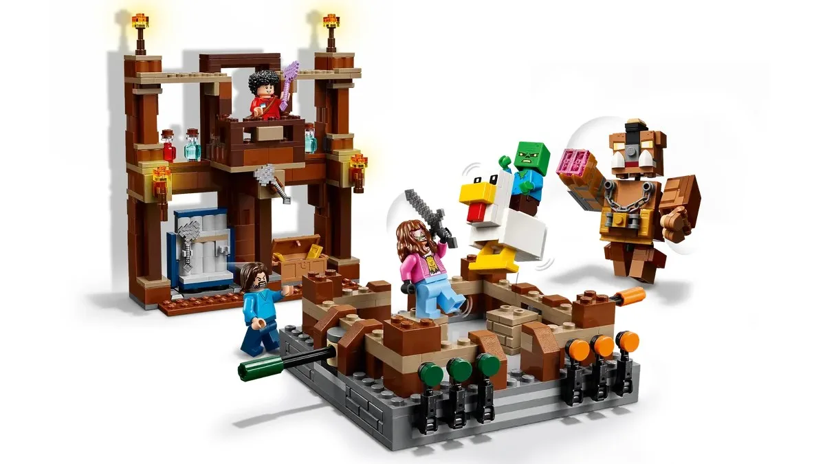 Конструктор LEGO Minecraft Бойцовский ринг в лесном особняке (21272) — фото 2