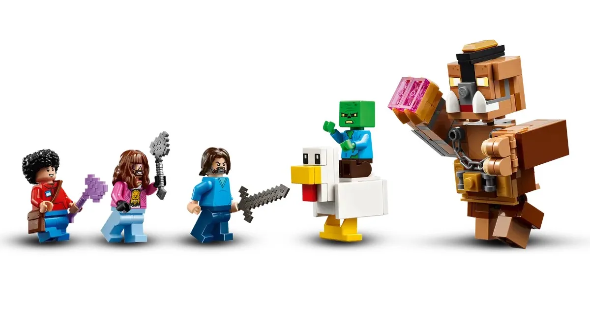 Конструктор LEGO Minecraft Бойцовский ринг в лесном особняке (21272) — фото 3