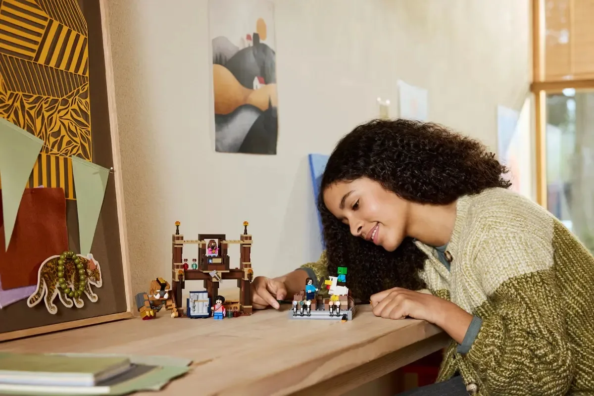 Конструктор LEGO Minecraft Бойцовский ринг в лесном особняке (21272) — фото 6