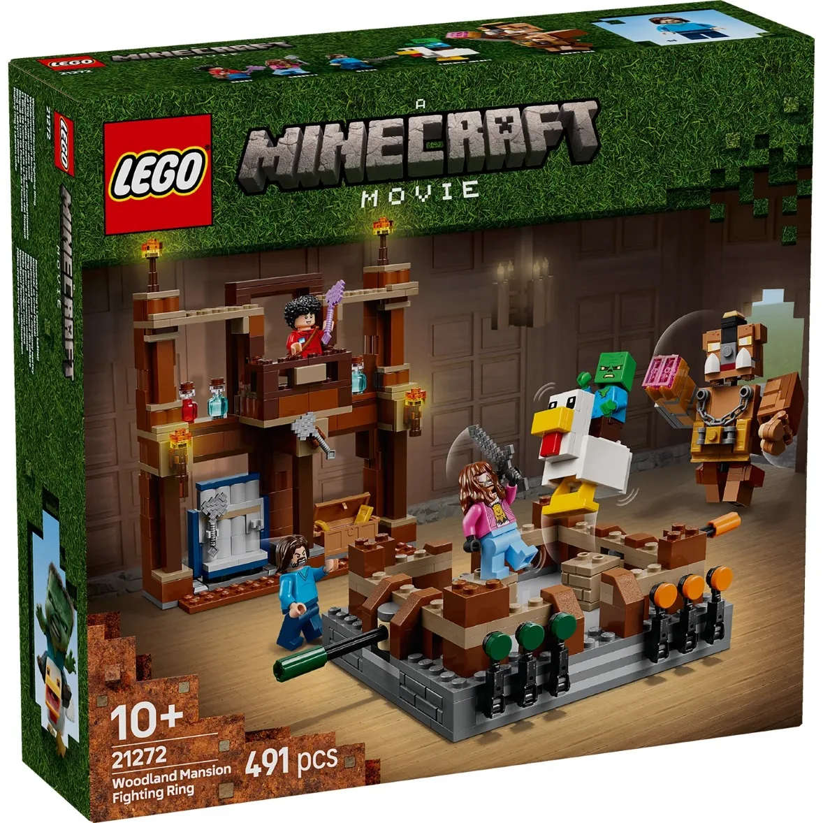 Конструктор LEGO Minecraft Бойцовский ринг в лесном особняке (21272) — фото 8