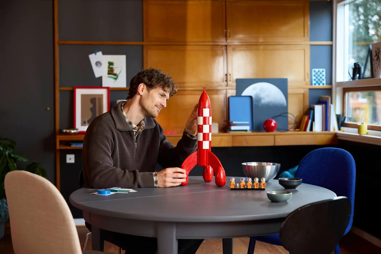 Конструктор LEGO Ideas Лунная ракета Тинтина (21367) — фото 7