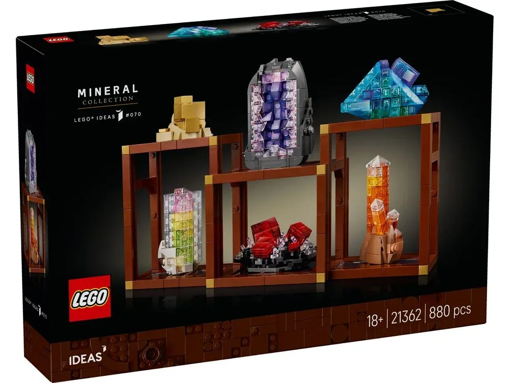 Конструктор LEGO Ideas Коллекция минералов (21362) — фото 10