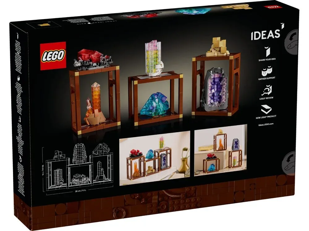 Конструктор LEGO Ideas Коллекция минералов (21362) — фото 11
