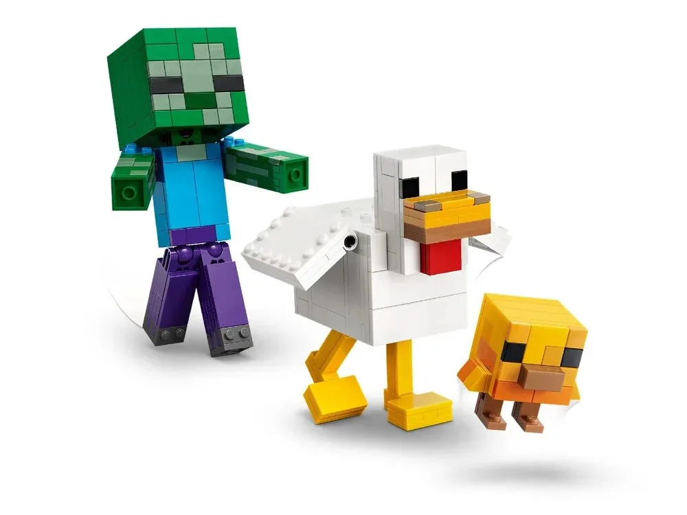 Конструктор LEGO Minecraft Куриный жокей (21582) — фото 3
