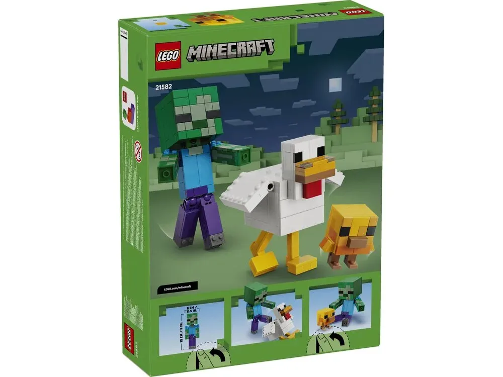 Конструктор LEGO Minecraft Куриный жокей (21582) — фото 7