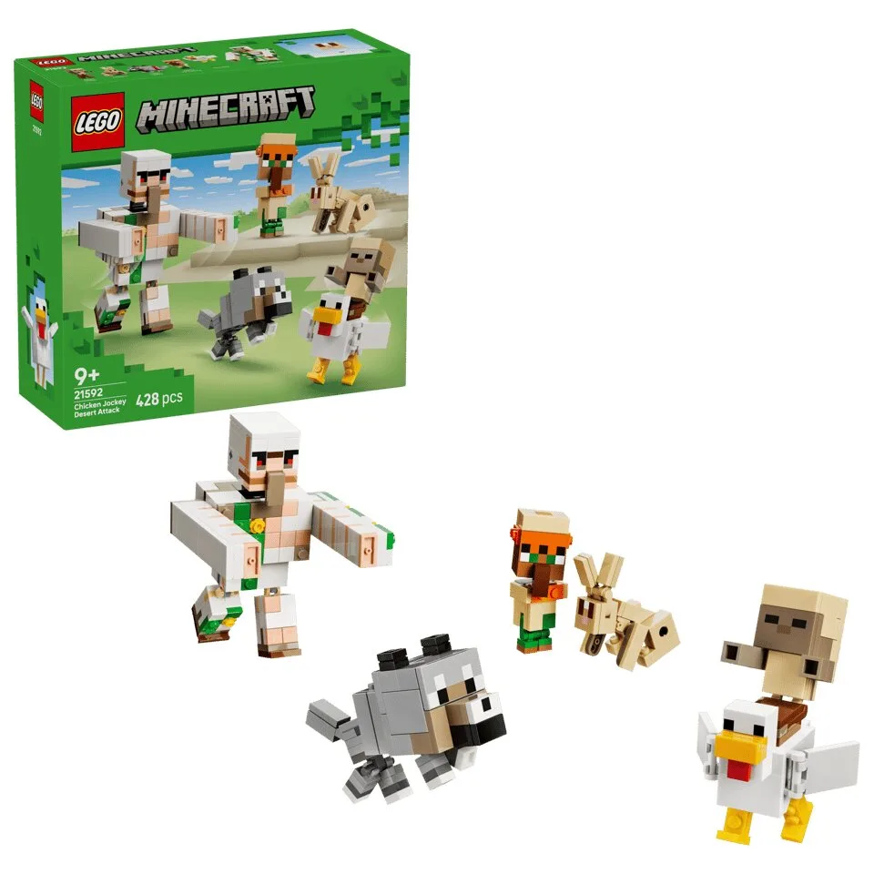 Конструктор LEGO Minecraft Куриный жокей: атака в пустыне (21592)