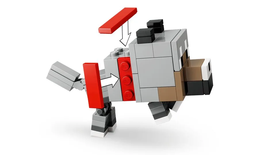 Конструктор LEGO Minecraft Куриный жокей: атака в пустыне (21592) — фото 4