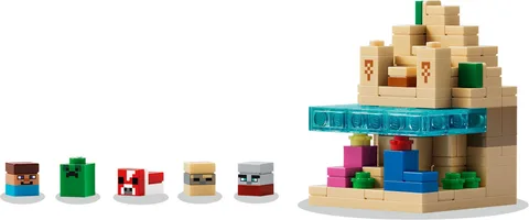 Конструктор LEGO Minecraft Минибиомы (21589)
