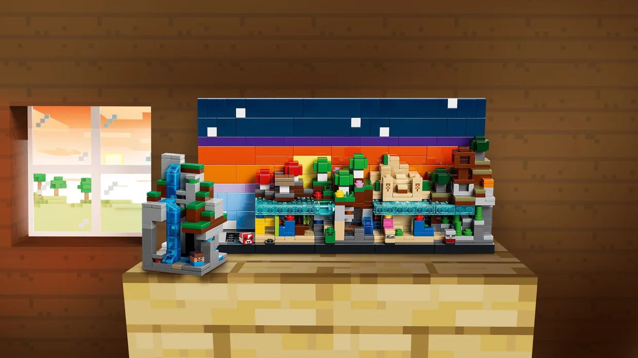 Конструктор LEGO Minecraft Минибиомы (21589) — фото 4