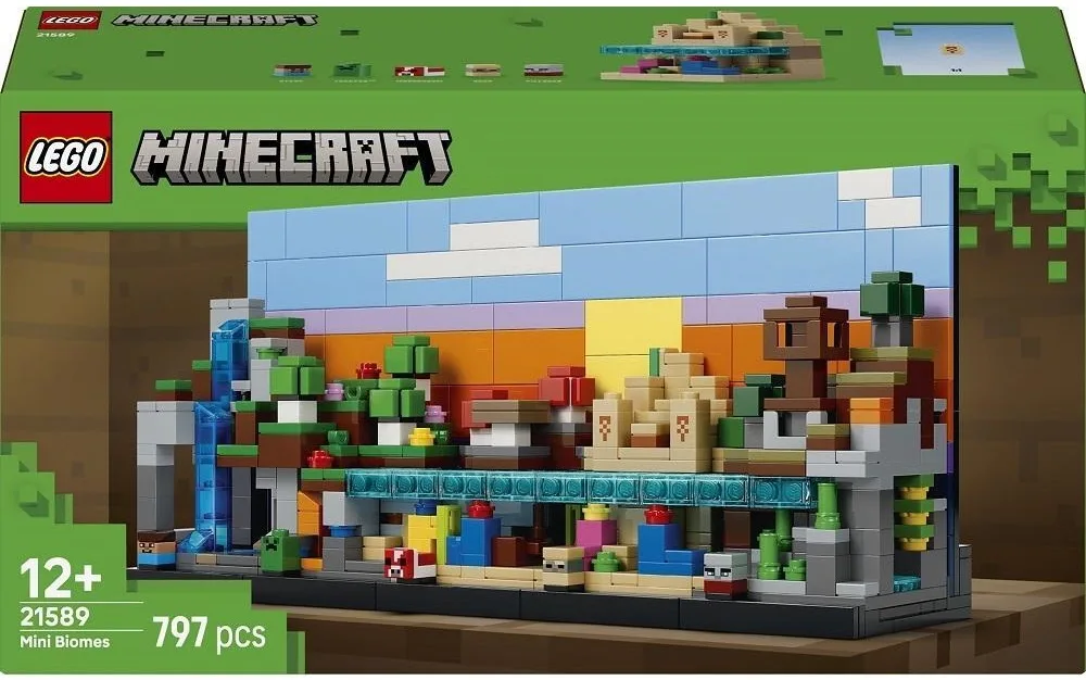 Конструктор LEGO Minecraft Минибиомы (21589) — фото 9