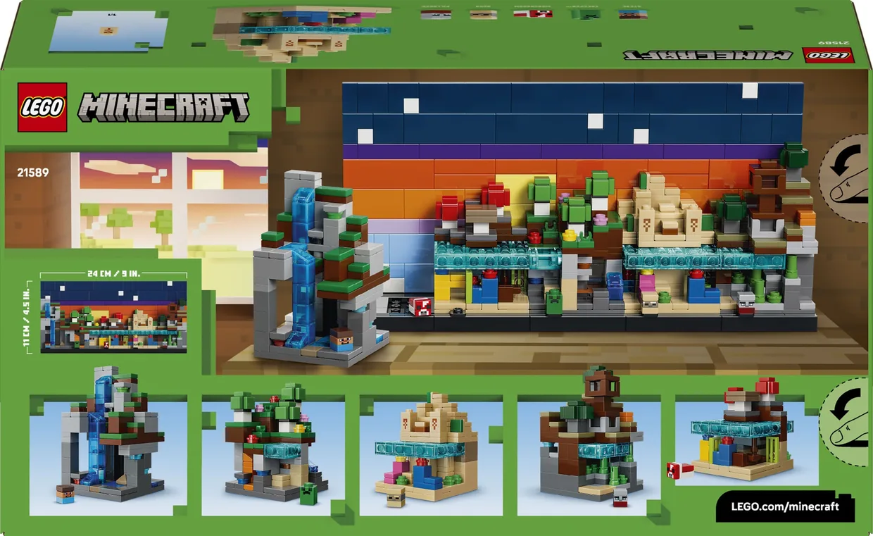 Конструктор LEGO Minecraft Минибиомы (21589) — фото 10