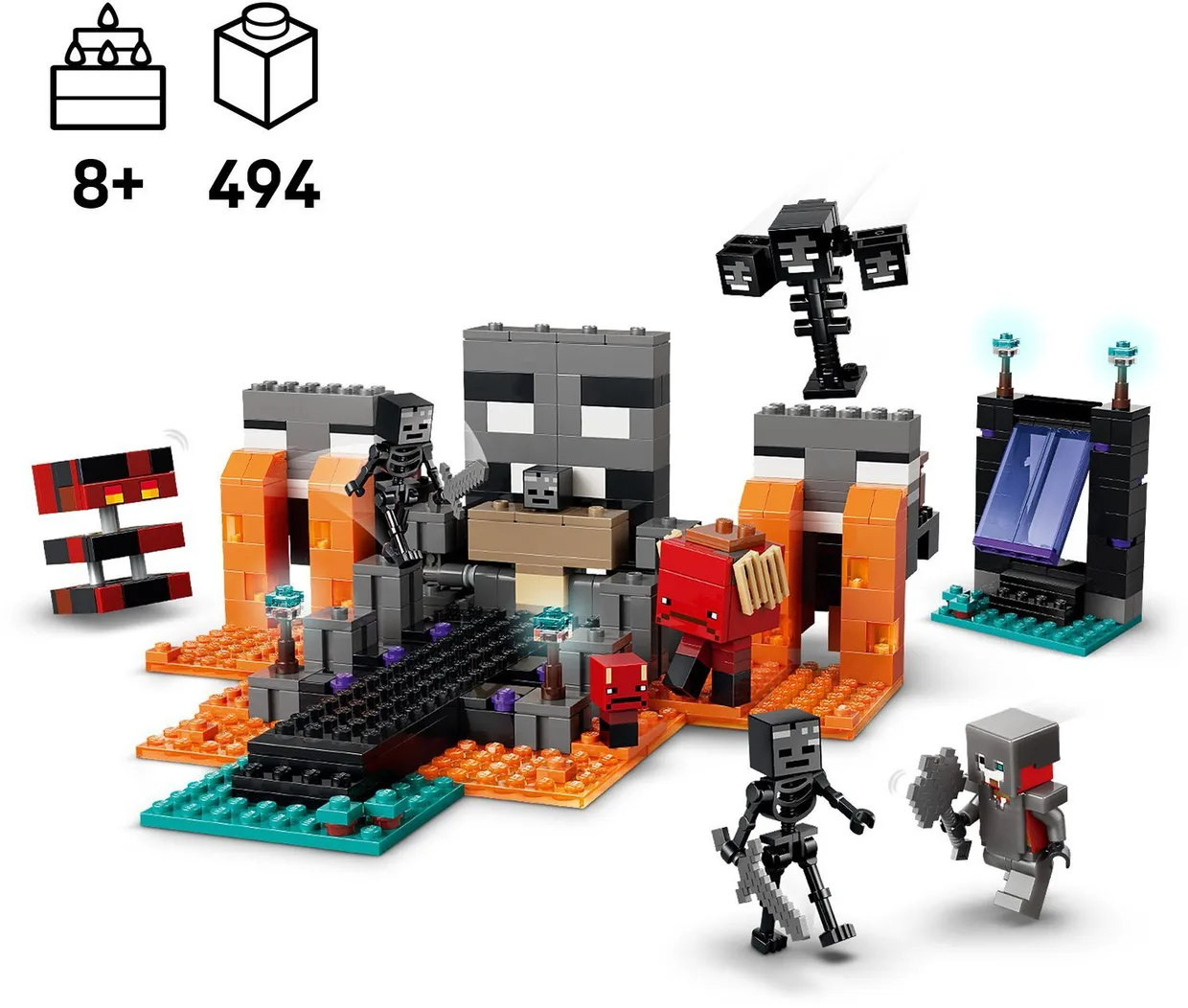 Конструктор LEGO Minecraft Битва с Визером (21590) — фото 2