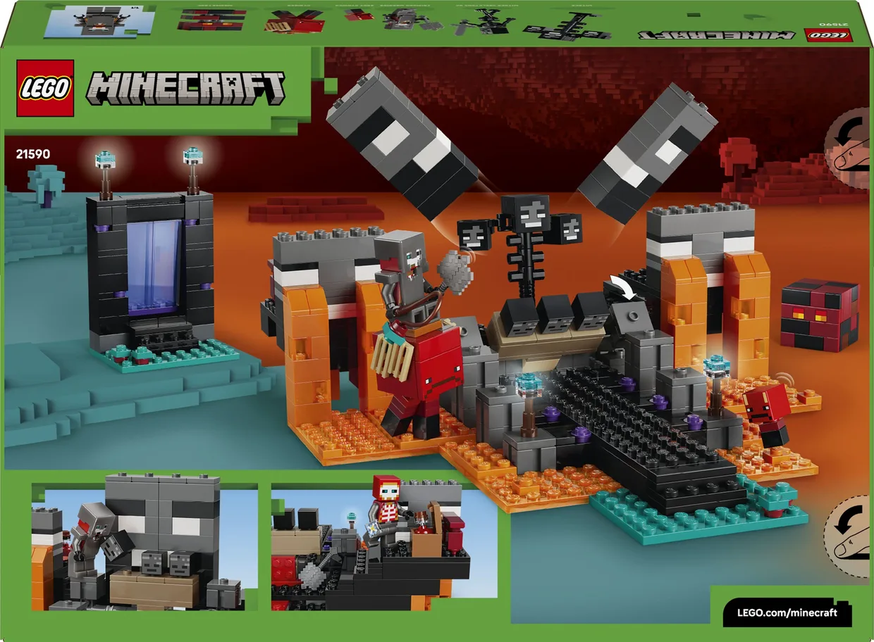 Конструктор LEGO Minecraft Битва с Визером (21590) — фото 10