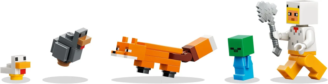 Конструктор LEGO Minecraft Куриная ферма (21585) — фото 3