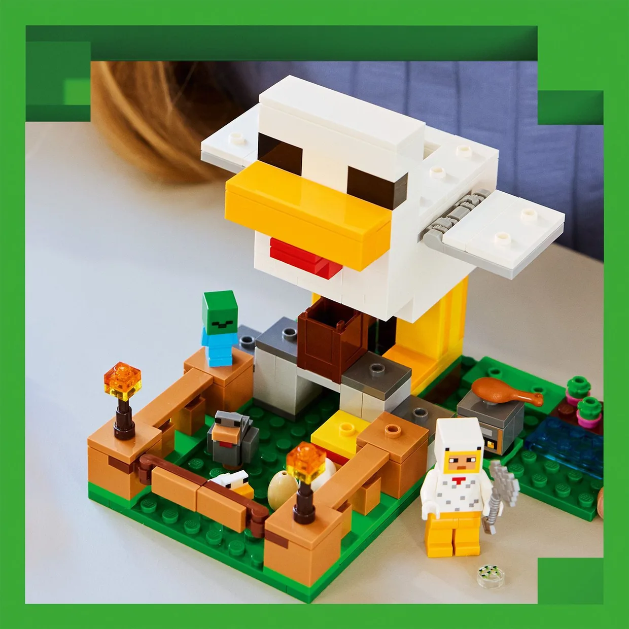 Конструктор LEGO Minecraft Куриная ферма (21585) — фото 4
