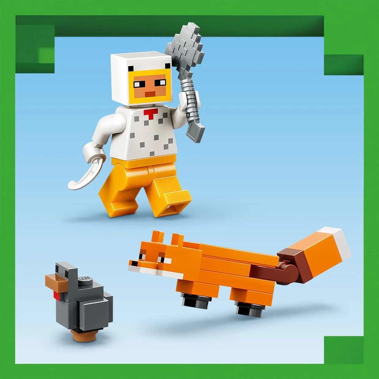 Конструктор LEGO Minecraft Куриная ферма (21585) — фото 5