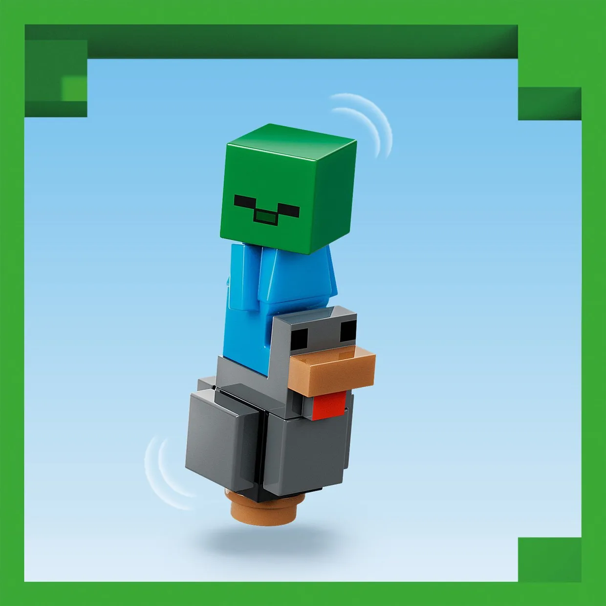Конструктор LEGO Minecraft Куриная ферма (21585) — фото 6