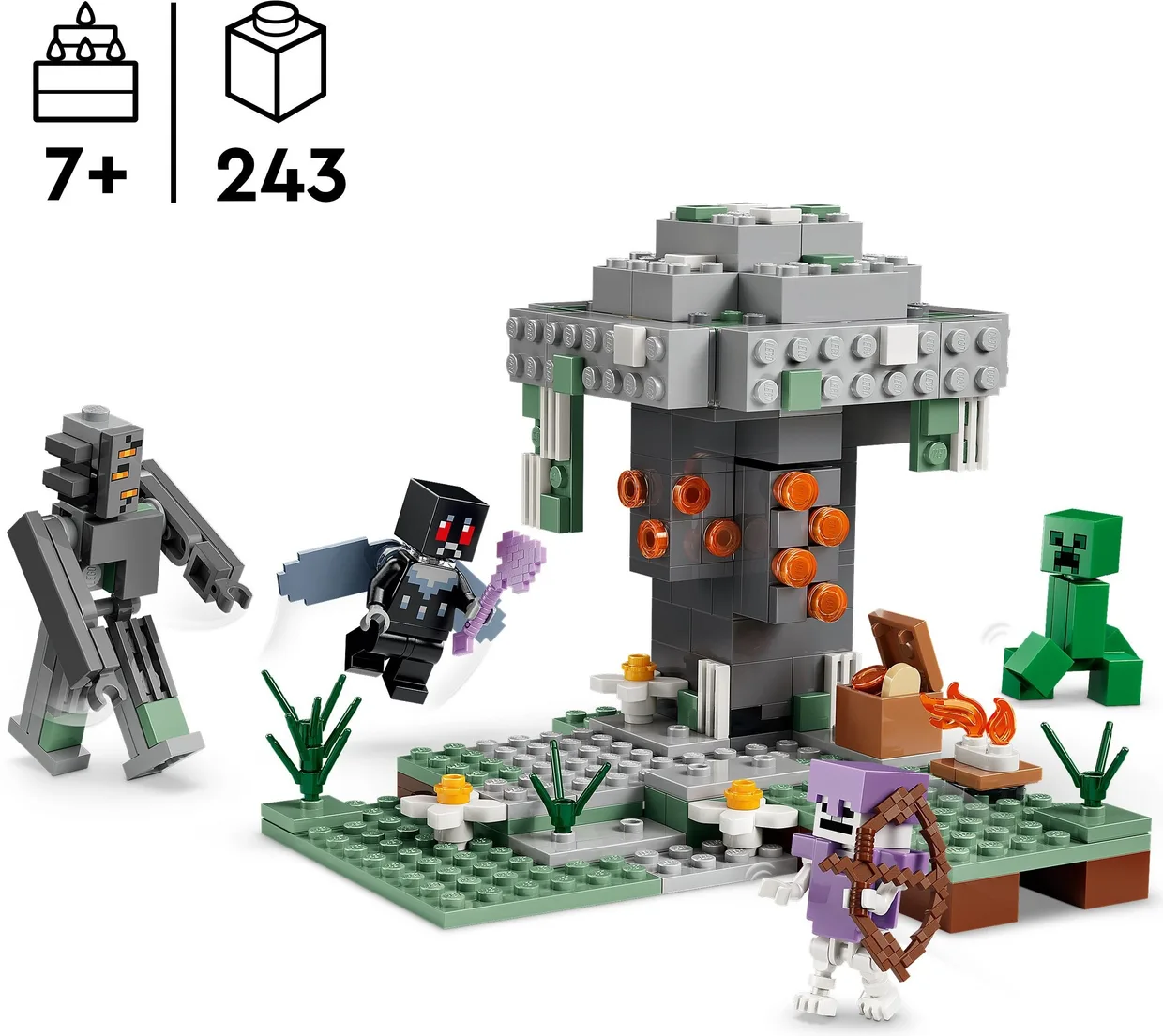Конструктор LEGO Minecraft Бледный сад (21586) — фото 2