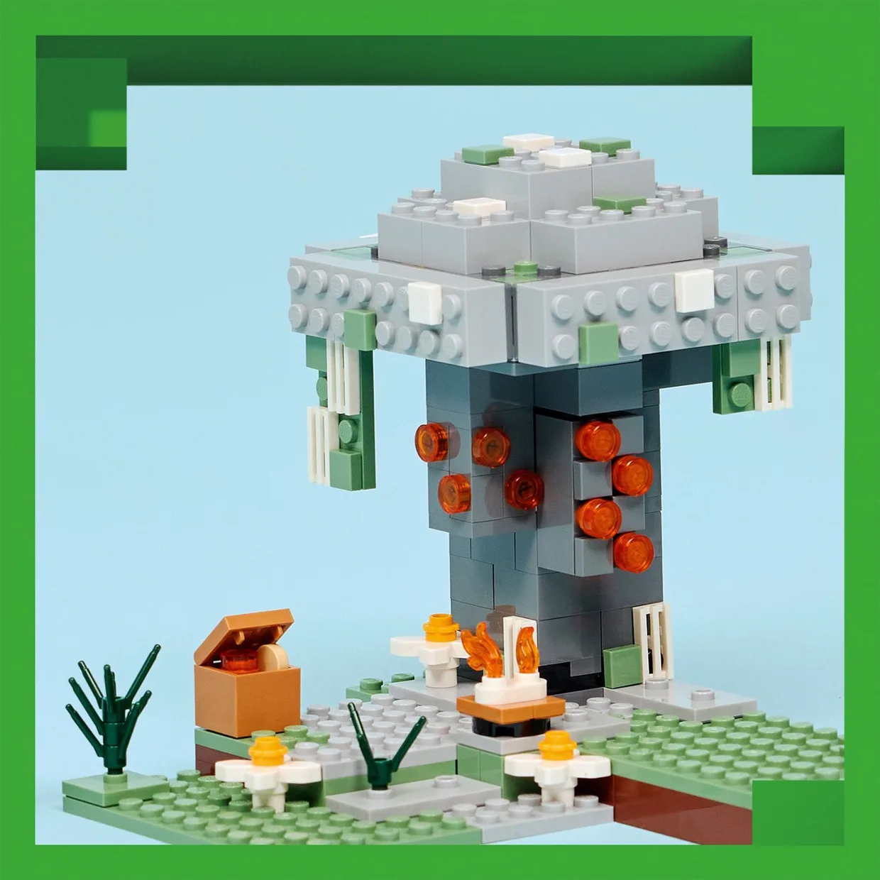 Конструктор LEGO Minecraft Бледный сад (21586) — фото 4