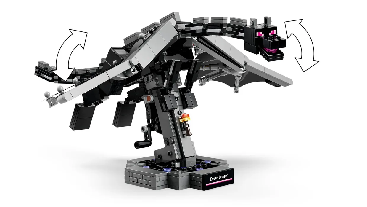 Конструктор LEGO Minecraft Дракон Края (21595) — фото 7