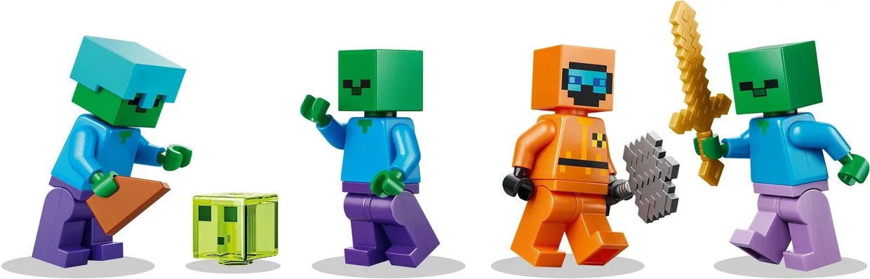 Конструктор LEGO Minecraft Підземелля зомбі (21587) — фото 3