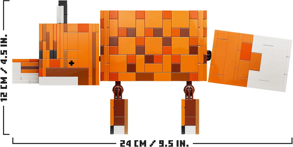 Конструктор LEGO Minecraft Лиса (21588) — фото 2