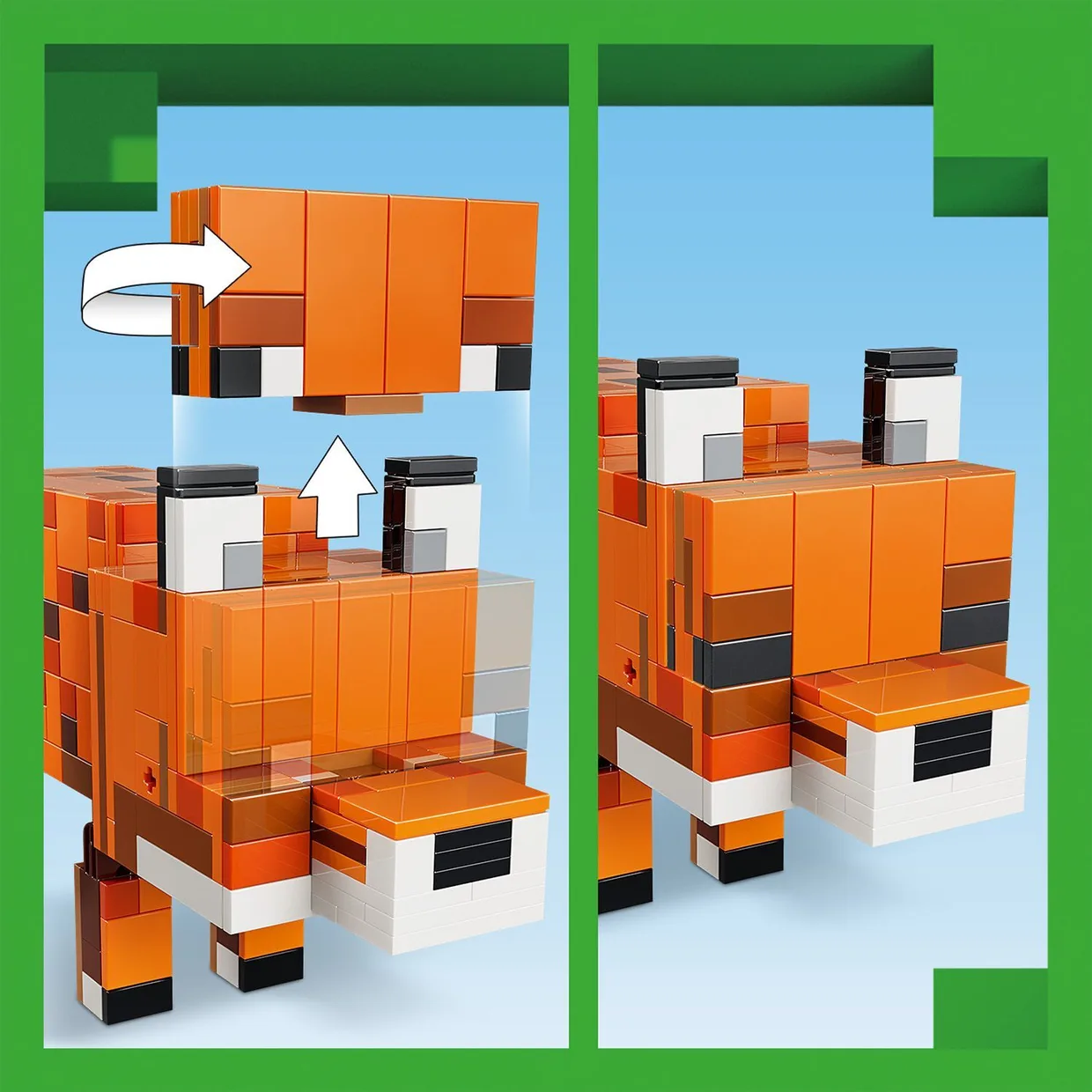 Конструктор LEGO Minecraft Лиса (21588) — фото 4